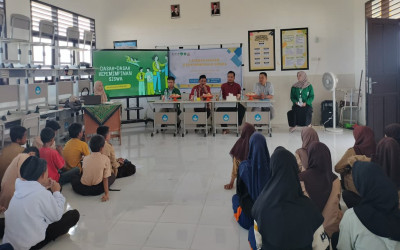 Mahasiswa KKN UIN Alauddin Makassar Laksanakan LDKS di SMPN 28 Satap Salenrang Kabupaten Maros